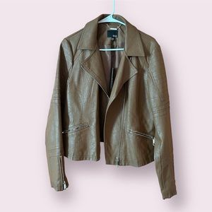 NWT Ana Leather Jacket Size L